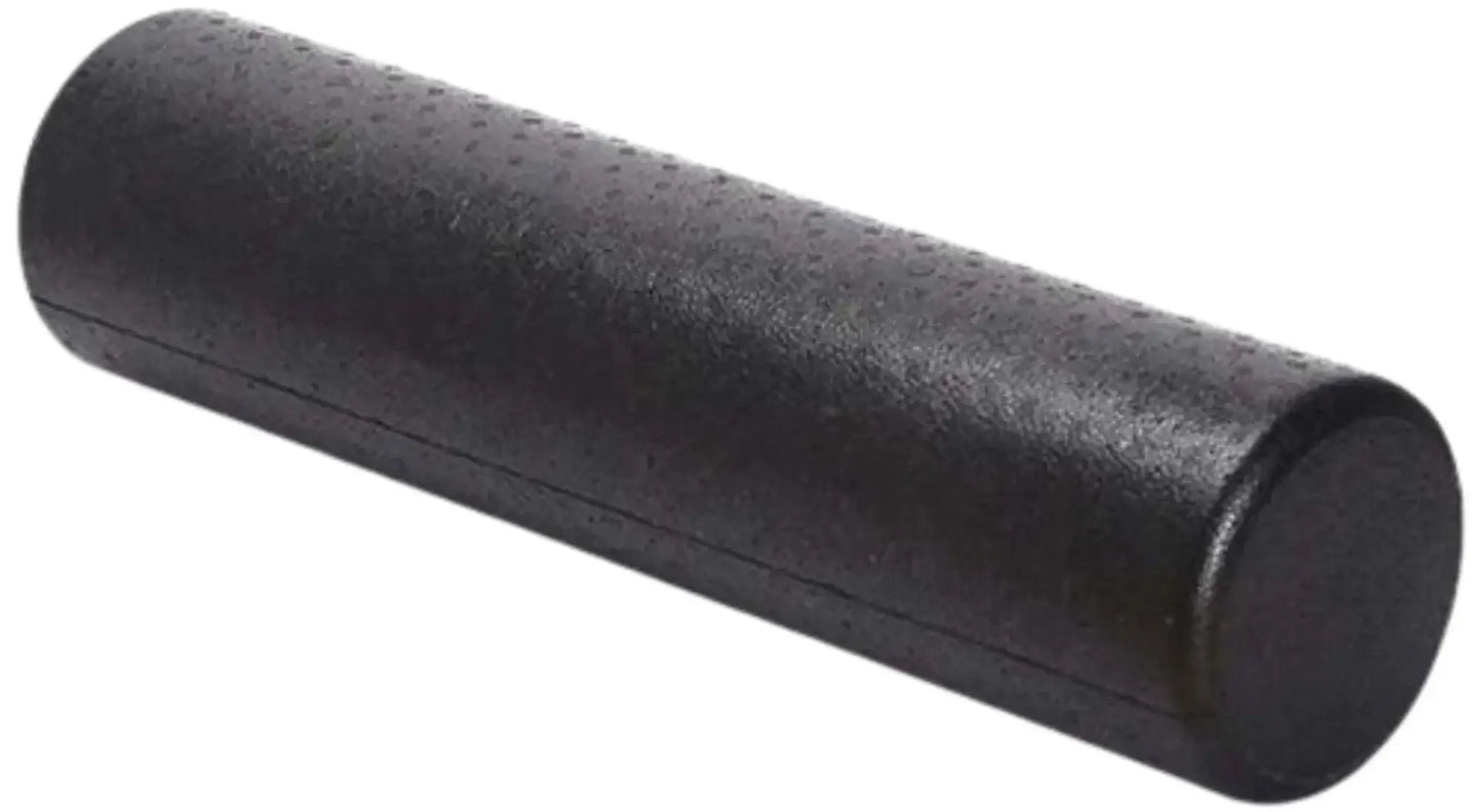 French Fitness 36" Black Foam Roller (New) - Side View