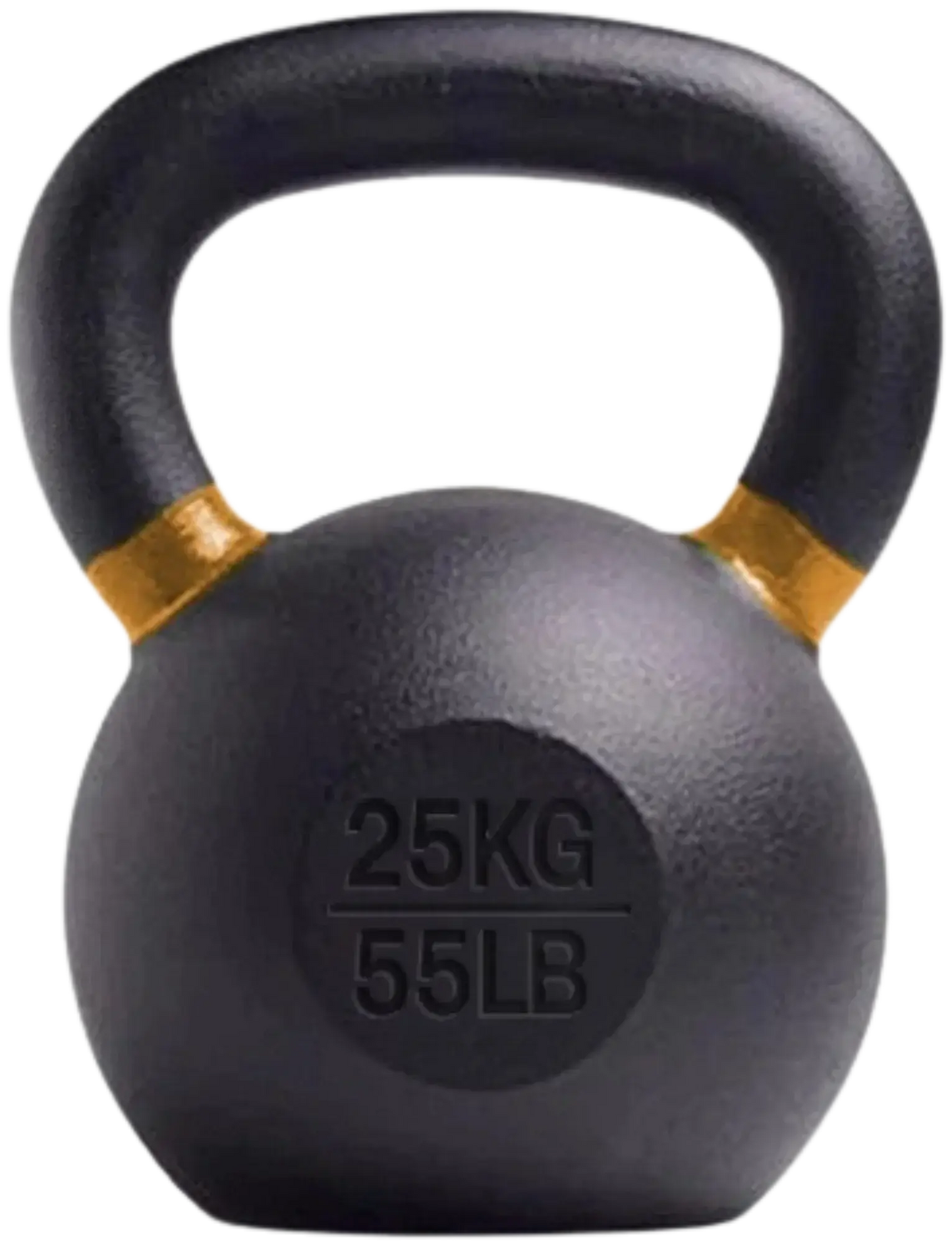 French Fitness - Cast Iron Kettlebell 55 lbs (New) - Front View