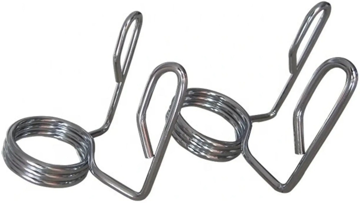 French Fitness Colored Rubber Grip Weight Plate Set w/7 ft Olympic Bar 305 lbs + Bench (New) Image 5