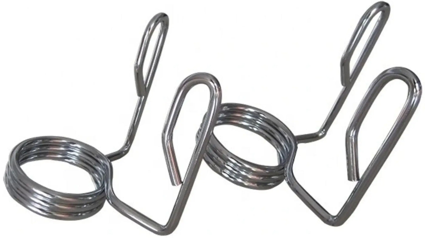 French Fitness Colored Rubber Grip Weight Plate Set w/7 ft Olympic Bar 395 lbs + Bench (New) Image 5