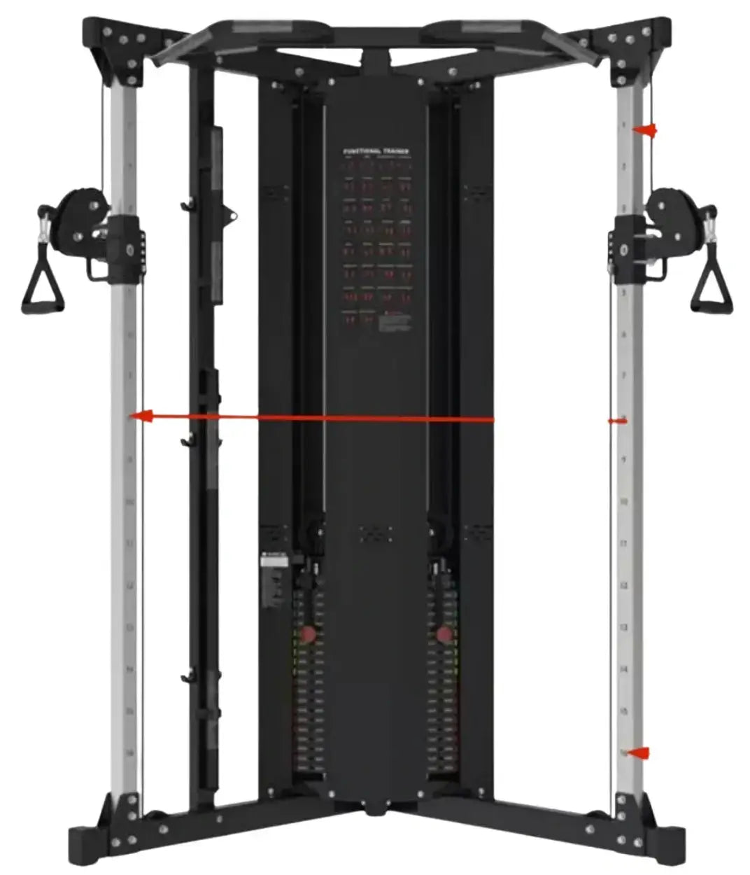French Fitness DAP50 Dual Adjustable Pulley - 83" Tall (New) Image 3