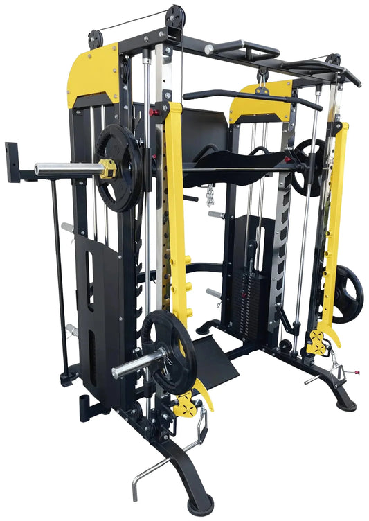 French Fitness FSR90 Functional Trainer Smith Machine New Front View