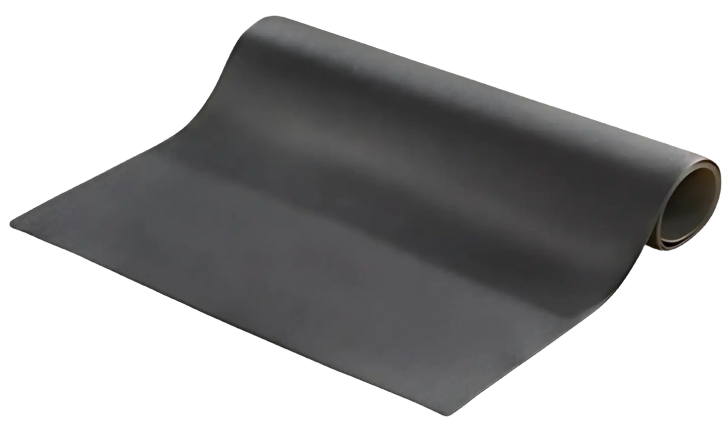 French Fitness 4'x5' PVC Foam Elliptical Floor Mat (New) - Front View