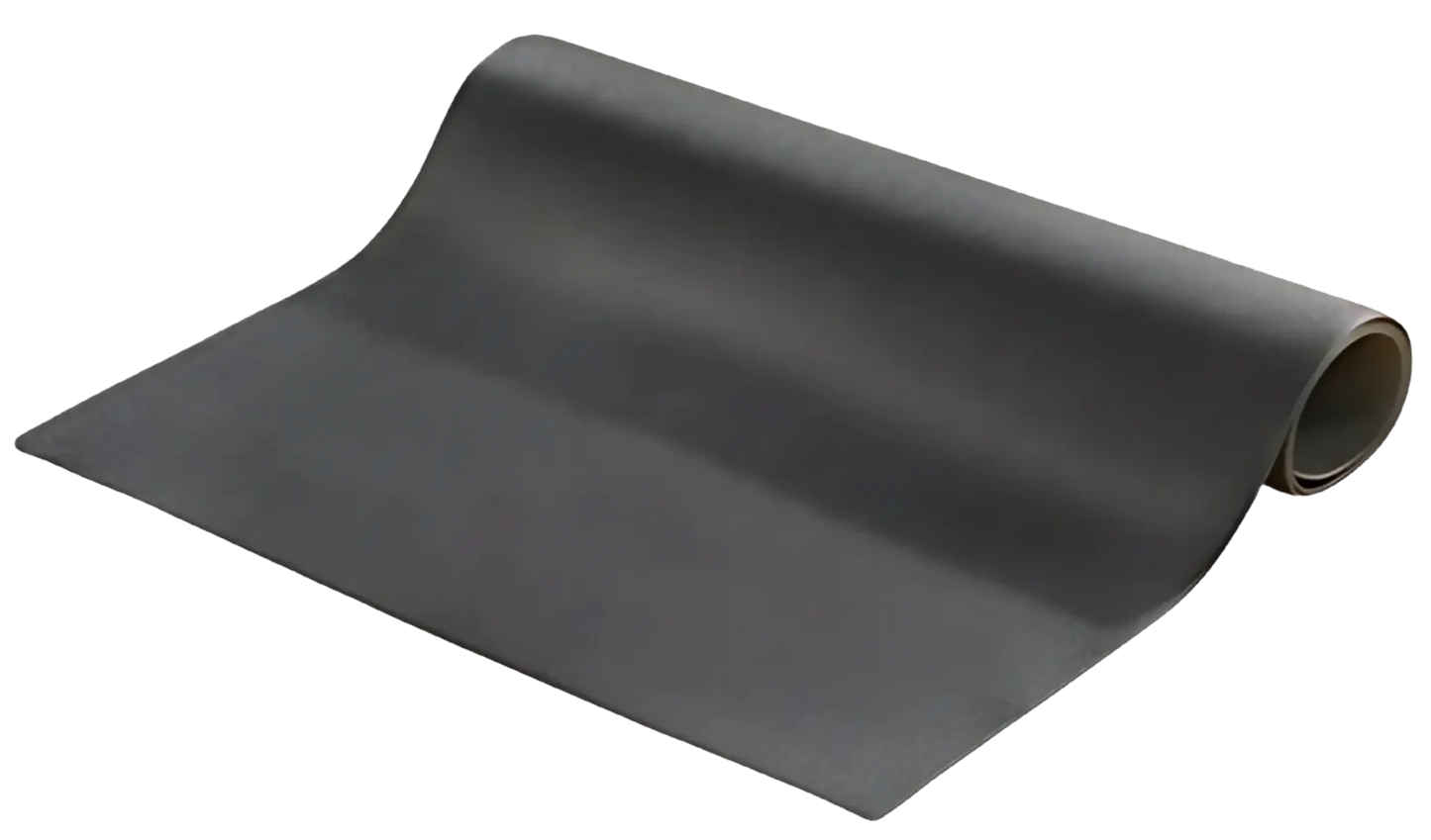French Fitness 4'x8' PVC Foam Elliptical Floor Mat (New) - Front View