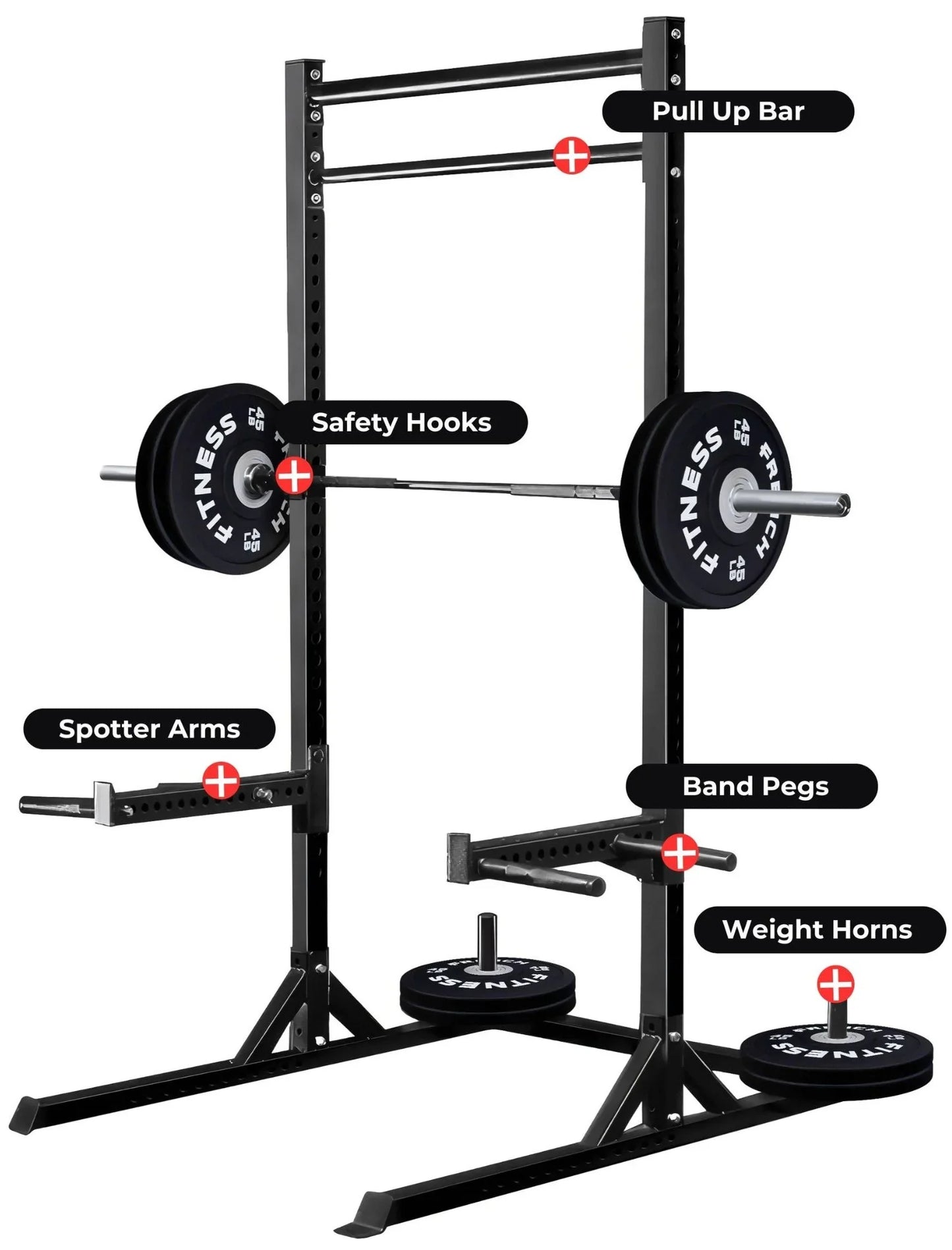 French Fitness R6 Cross Training Squat Stand (New) Image 2