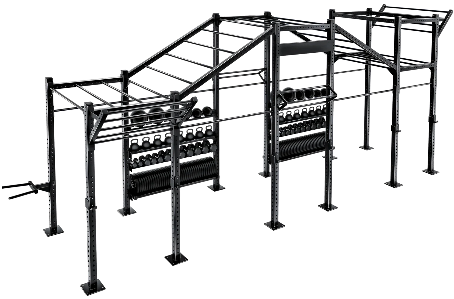 French Fitness Free Standing Rig & Rack System 11 (New) Image