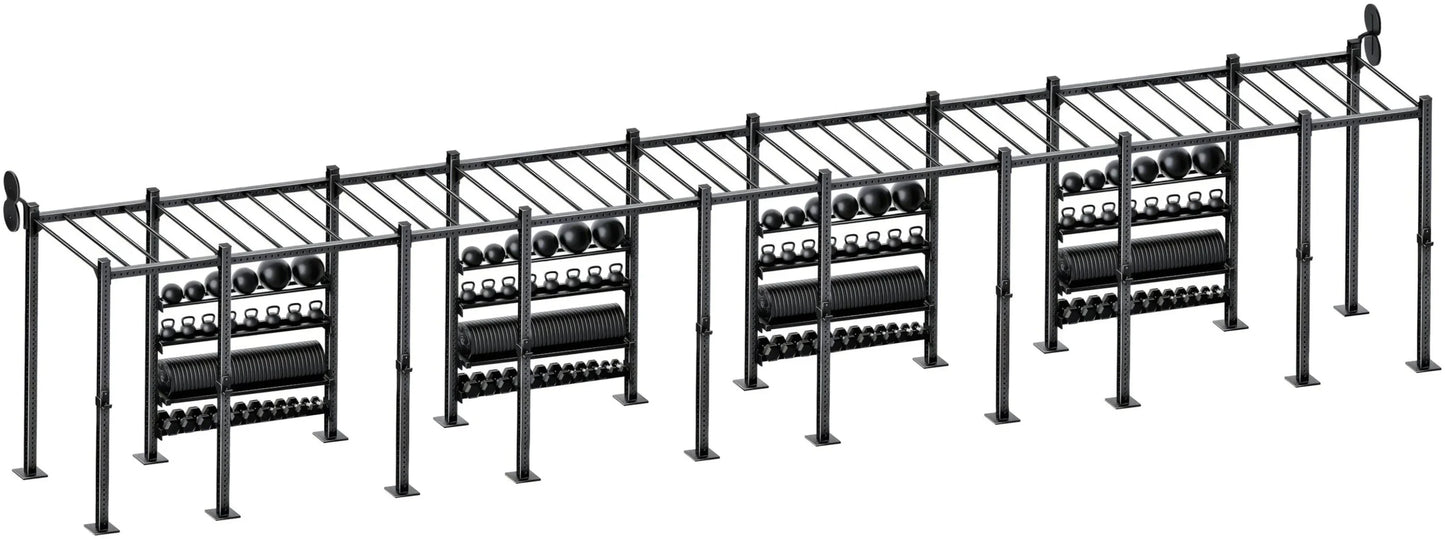 French Fitness Free Standing Rig & Rack System 20 (New) Image 4