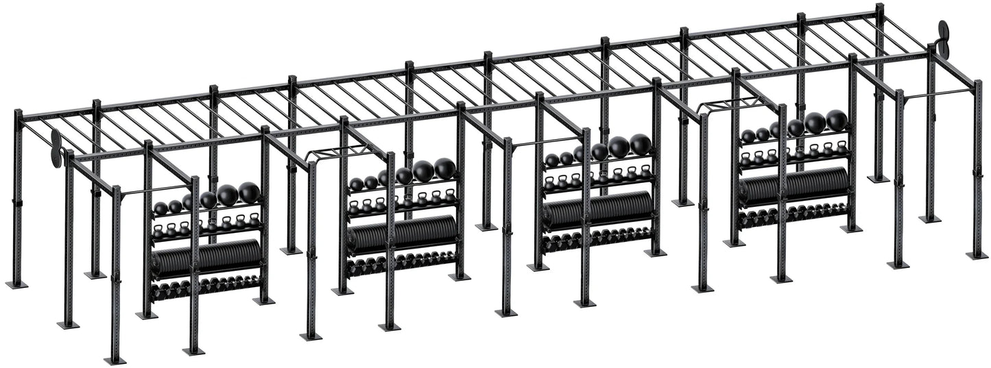 French Fitness Free Standing Rig & Rack System 21 (New) Image 4