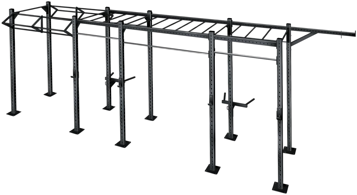 French Fitness Free Standing Rig & Rack System 6 (New) Image