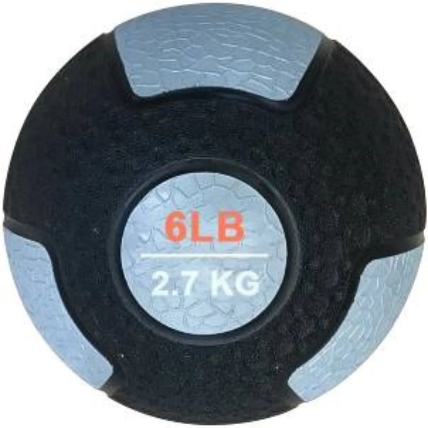 French Fitness Rubber Medicine Ball 6 lb (New) Image 3