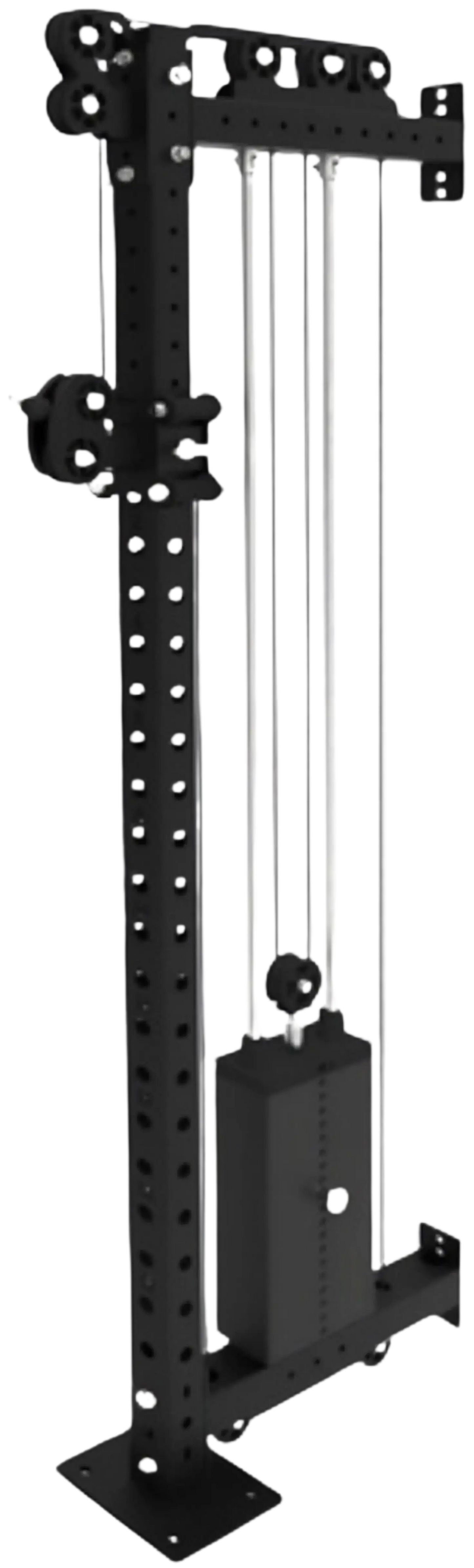 French Fitness Rack & Rig Rack Mounted Cable Column (New) Image