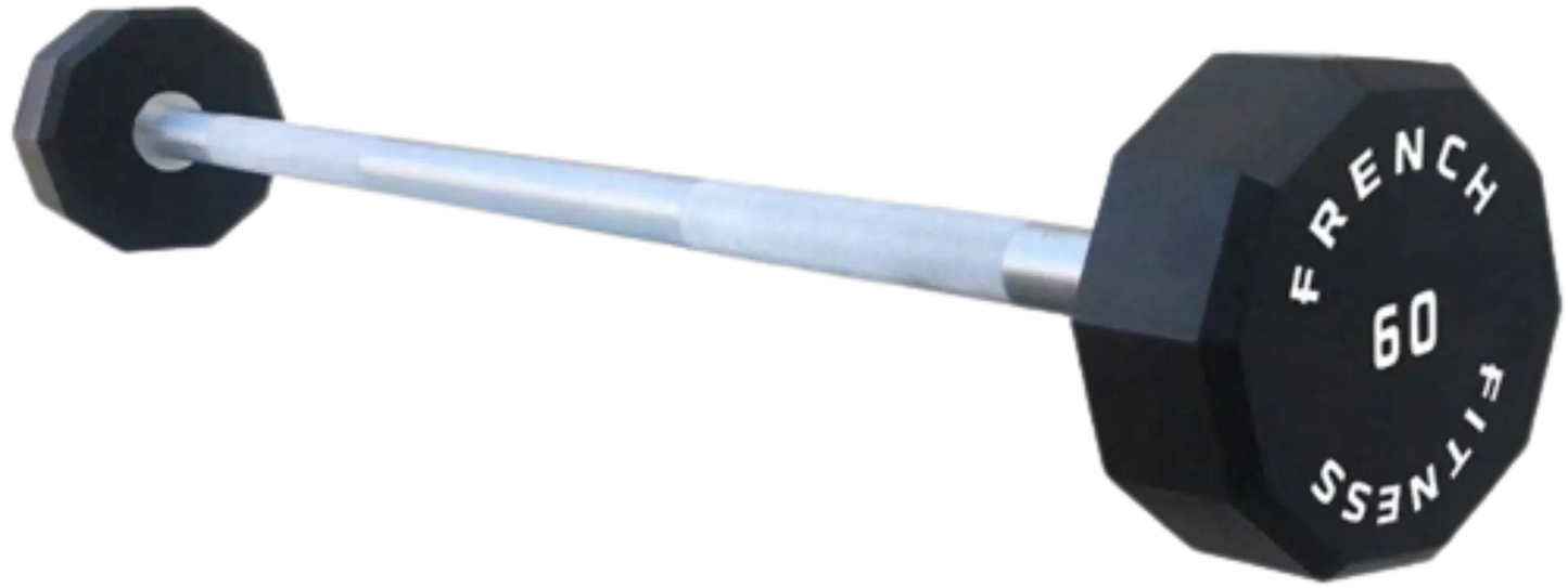 French Fitness Straight Urethane Barbell 60 lbs - Single (New) Image