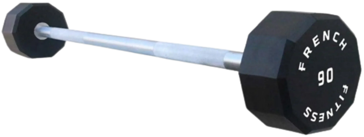 French Fitness Straight Urethane Barbell 90 lbs - Single (New) Image