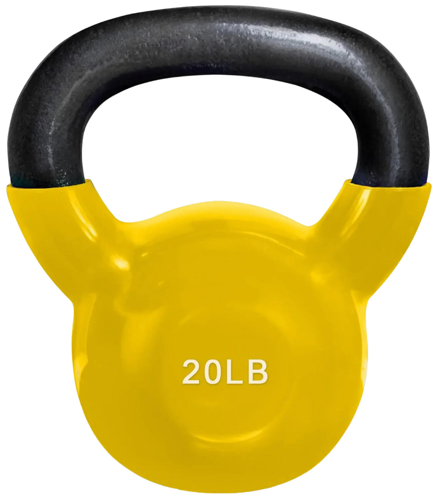 French Fitness Vinyl Kettlebell 20 lbs (New) Image