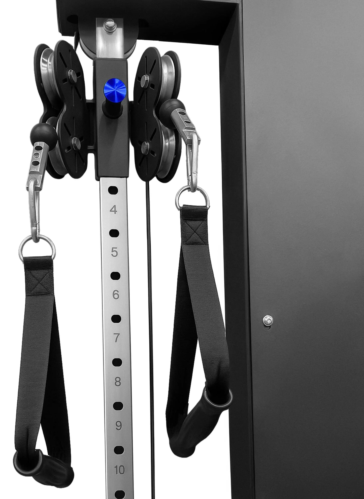 French Fitness Dual Pulley Wall Mounted Cable Column (New) Image 3