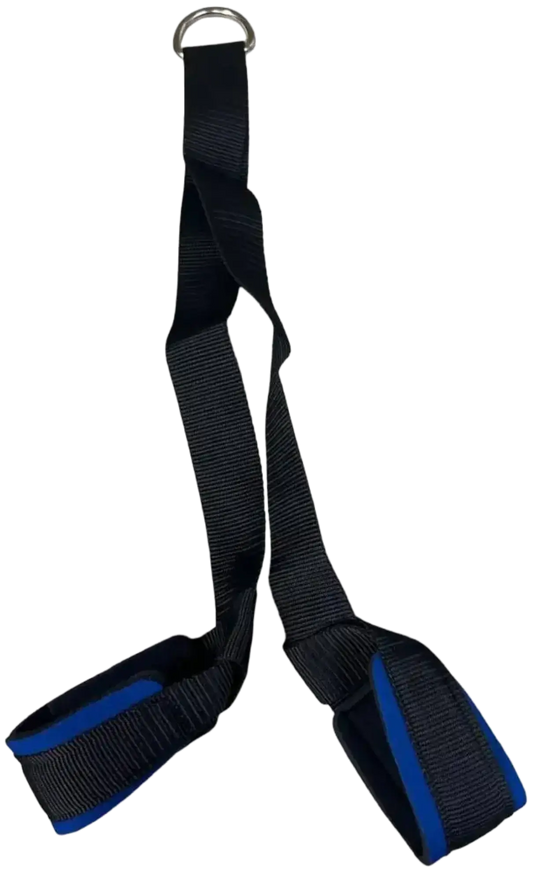 French Fitness - 10" Tricep Strap Nylon Cable Attachment (New) - Front View