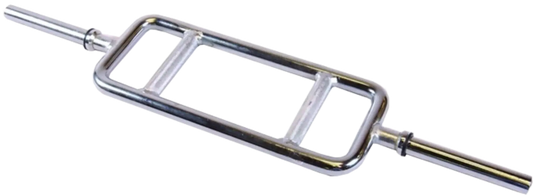 French Fitness 34" Olympic Tricep Bar (New) - Angled View