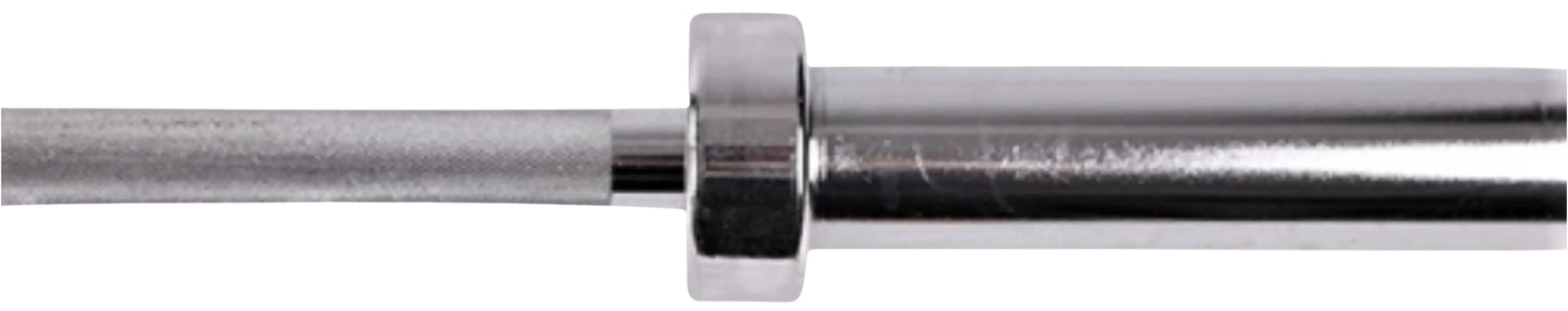 French Fitness 6' (72") 33 Lb Women's Olympic Power Bar -1000 Lb (New) - Close Up View