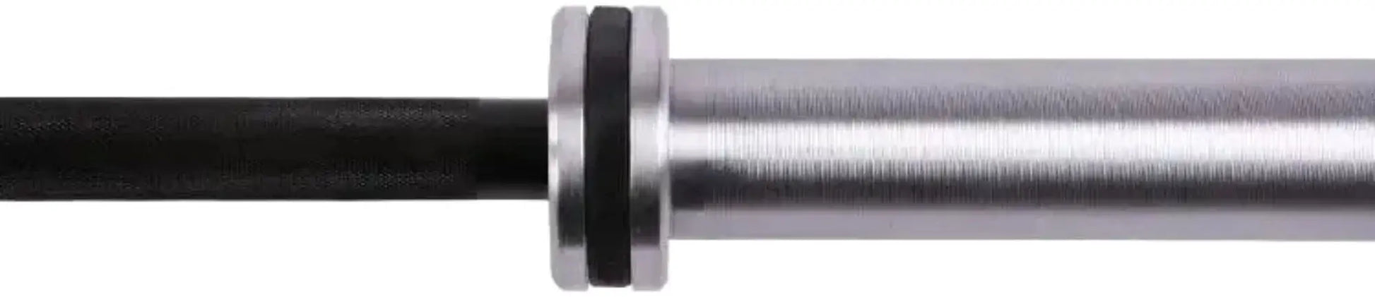 French Fitness - 7' (86") 45 Lb Olympic Power Bar -1500 Lb (New) - Close Up View