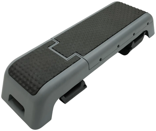 French Fitness - Aerobic Deck Multifunctional Adjustable Bench (New) - Angled View