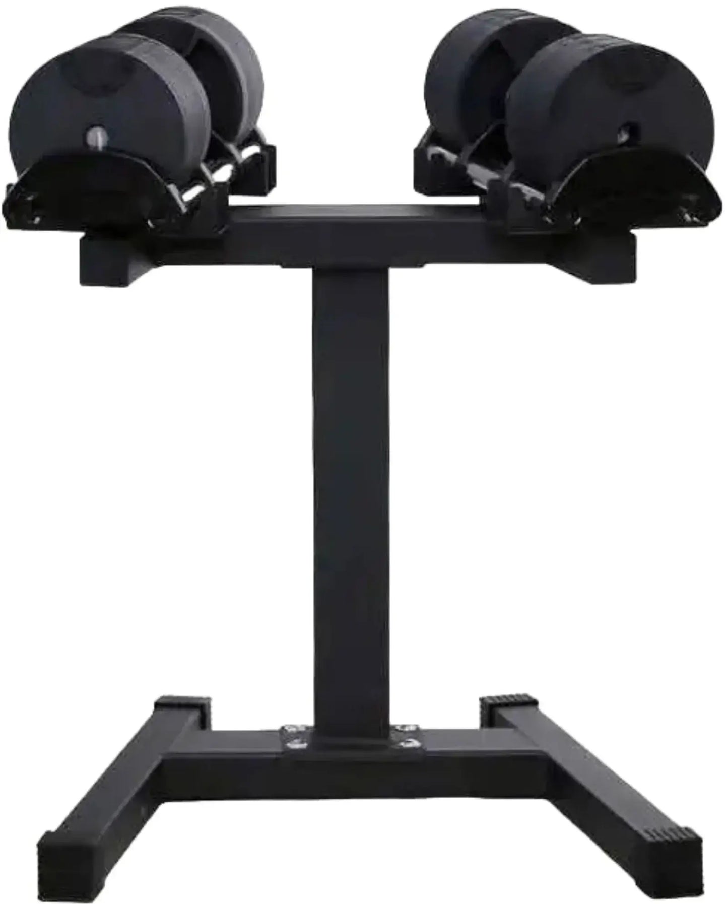 French Fitness - Adjustable Dumbbell Set Stand (New) - Front View