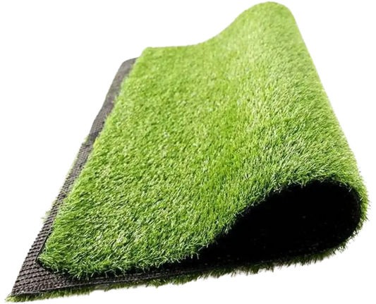 French Fitness - Artificial Grass Synthetic Lawn Turf Flooring Roll 65.5' x 6.5' (New) - Front View
