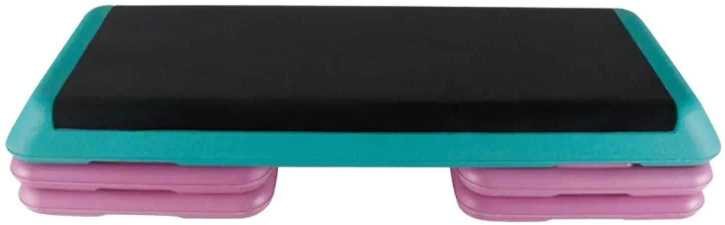 French Fitness - Aerobic Step w/ Adjustable Risers (New) - Front View