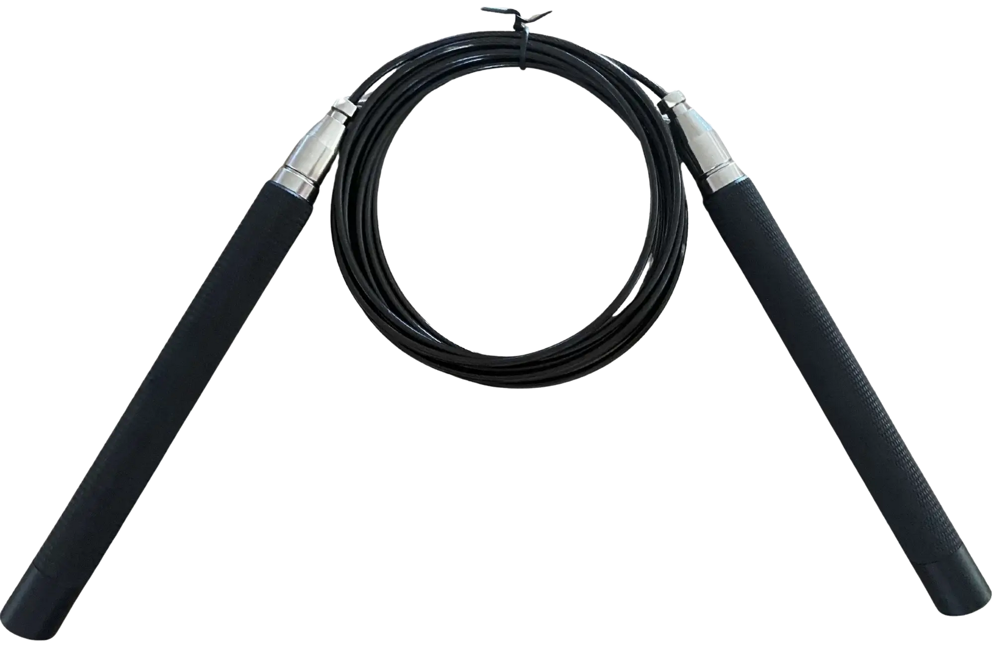 French Fitness - Aluminum Speed Rope w/Swivel Bearings (New) - Front View