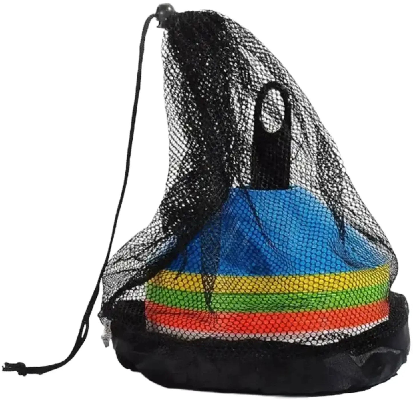 French Fitness - Agility Workout Cones w/Holder (New) - Front View