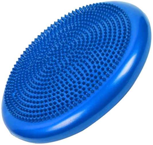 French Fitness 33cm Balance Cushion / Stability Disc (New) -  Angled View