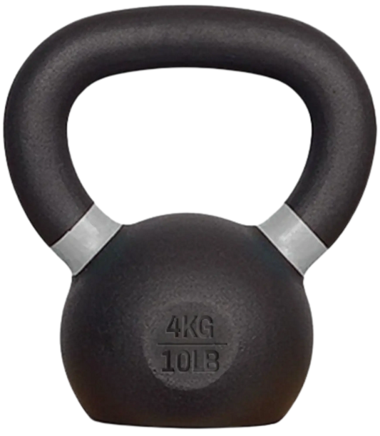 French Fitness - Cast Iron Kettlebell 10 lbs (New) - Front View