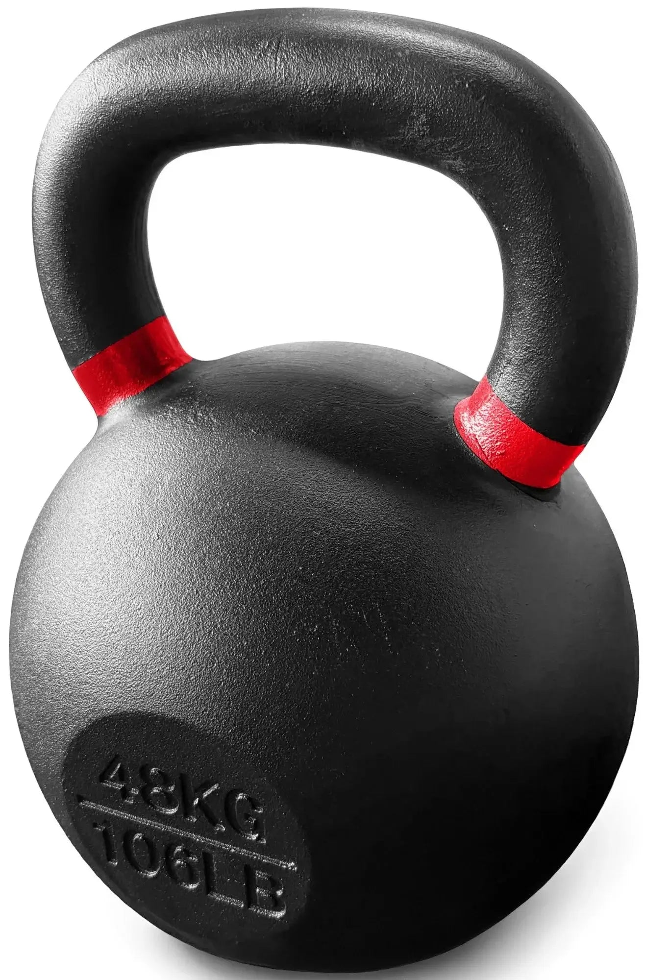 French Fitness - Cast Iron Kettlebell 106 lbs (New) - Angled View