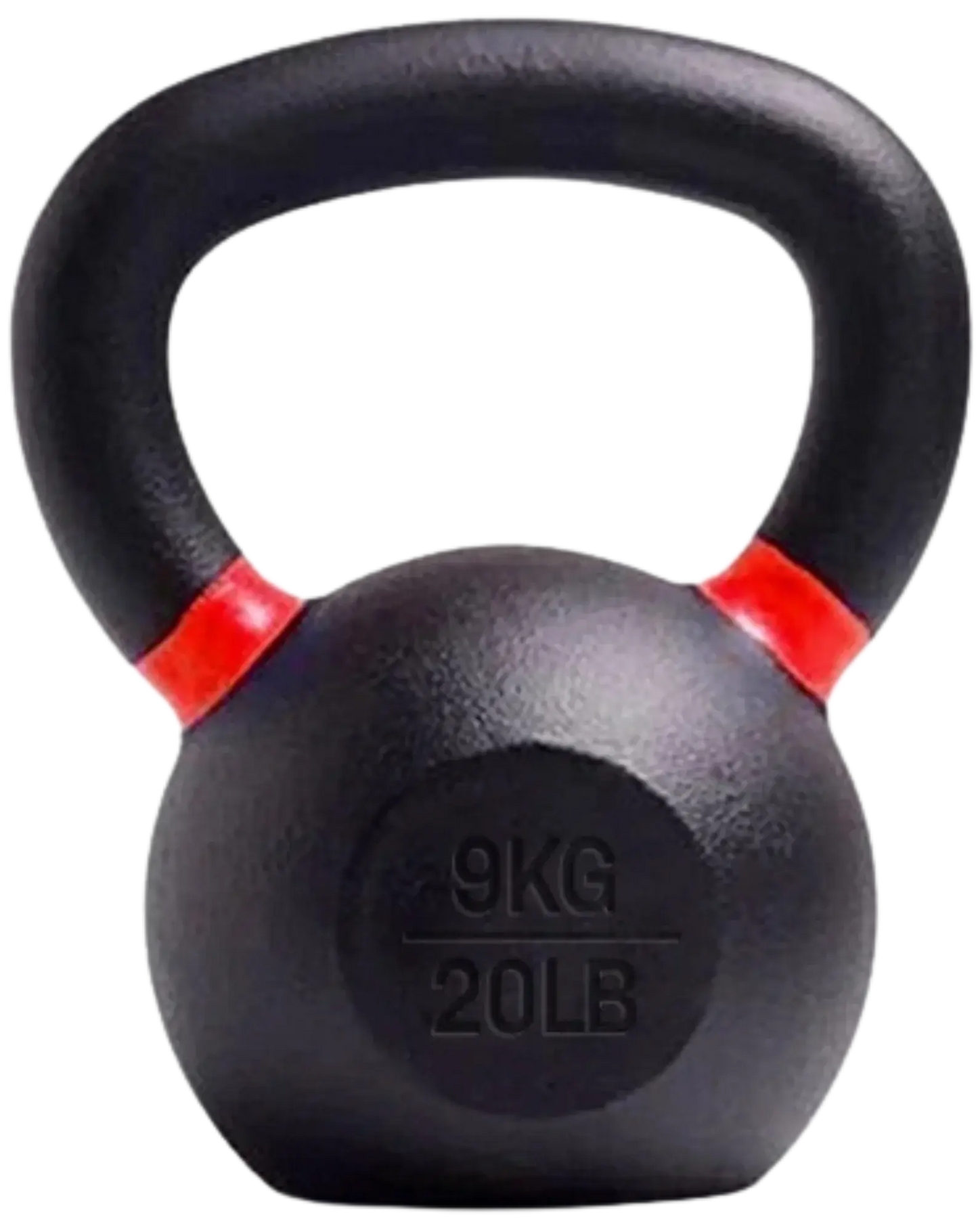 French Fitness - Cast Iron Kettlebell 20 lbs (New) - Front View
