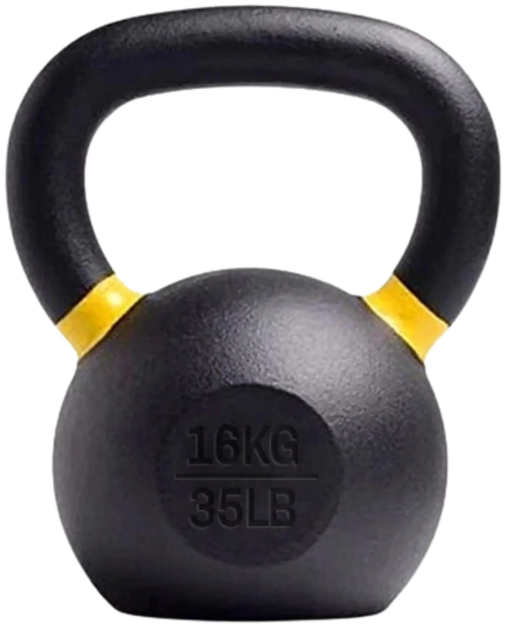 French Fitness - Cast Iron Kettlebell 35 lbs (New) - Front View