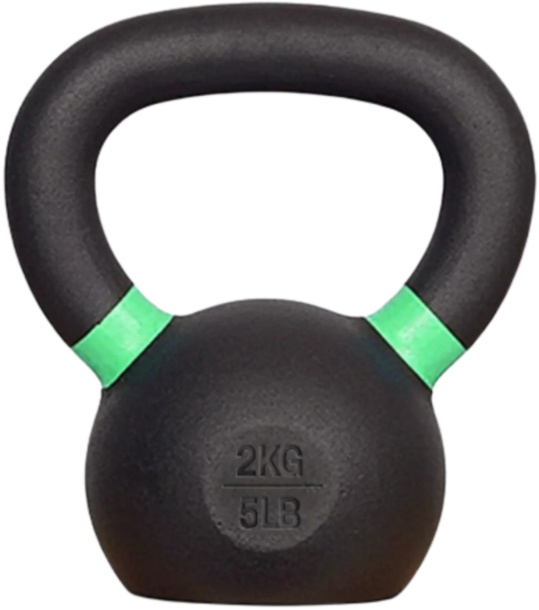 French Fitness - Cast Iron Kettlebell 5 lbs (New)  - Front View