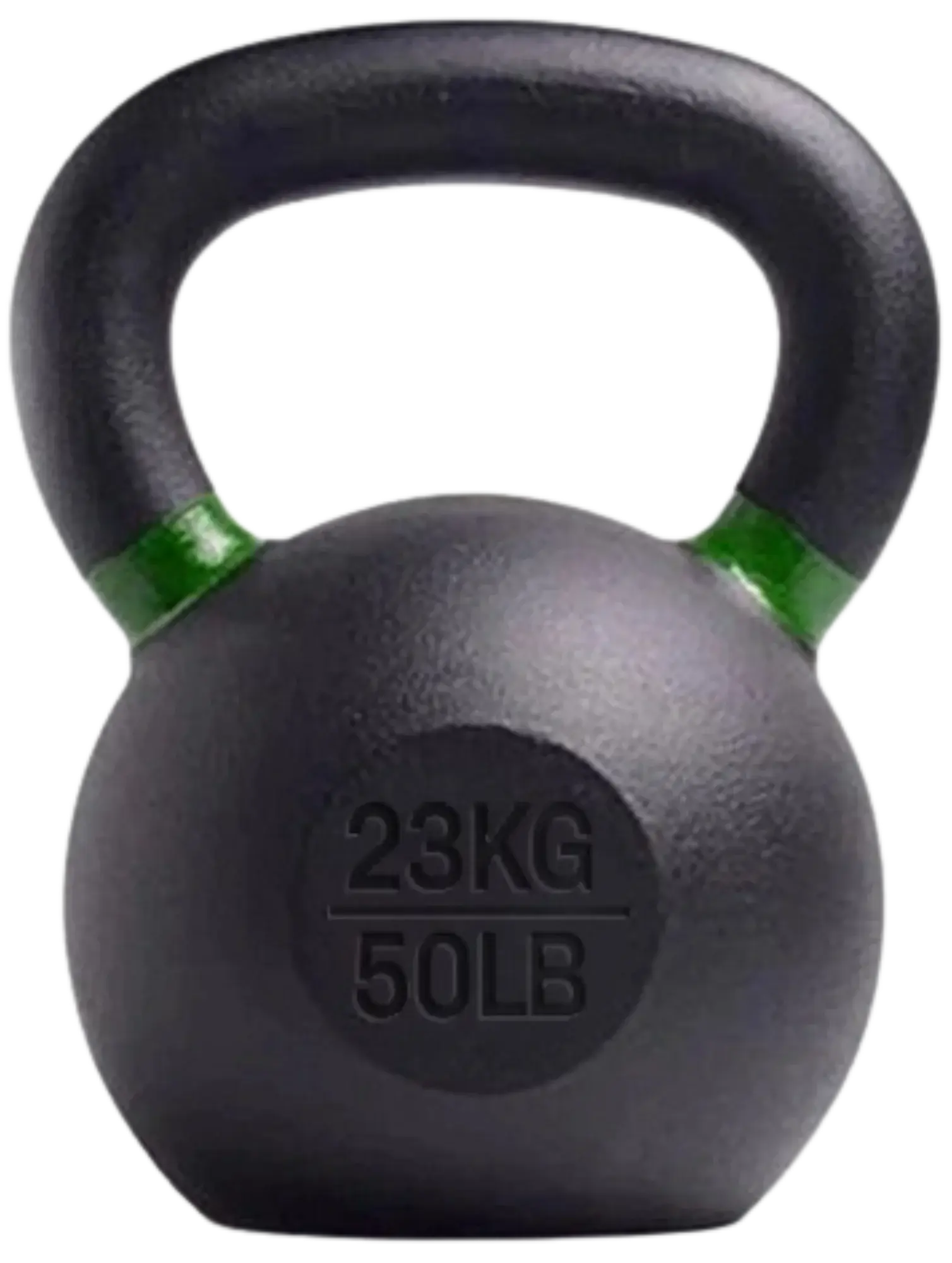 French Fitness - Cast Iron Kettlebell 50 lbs (New) - Front View