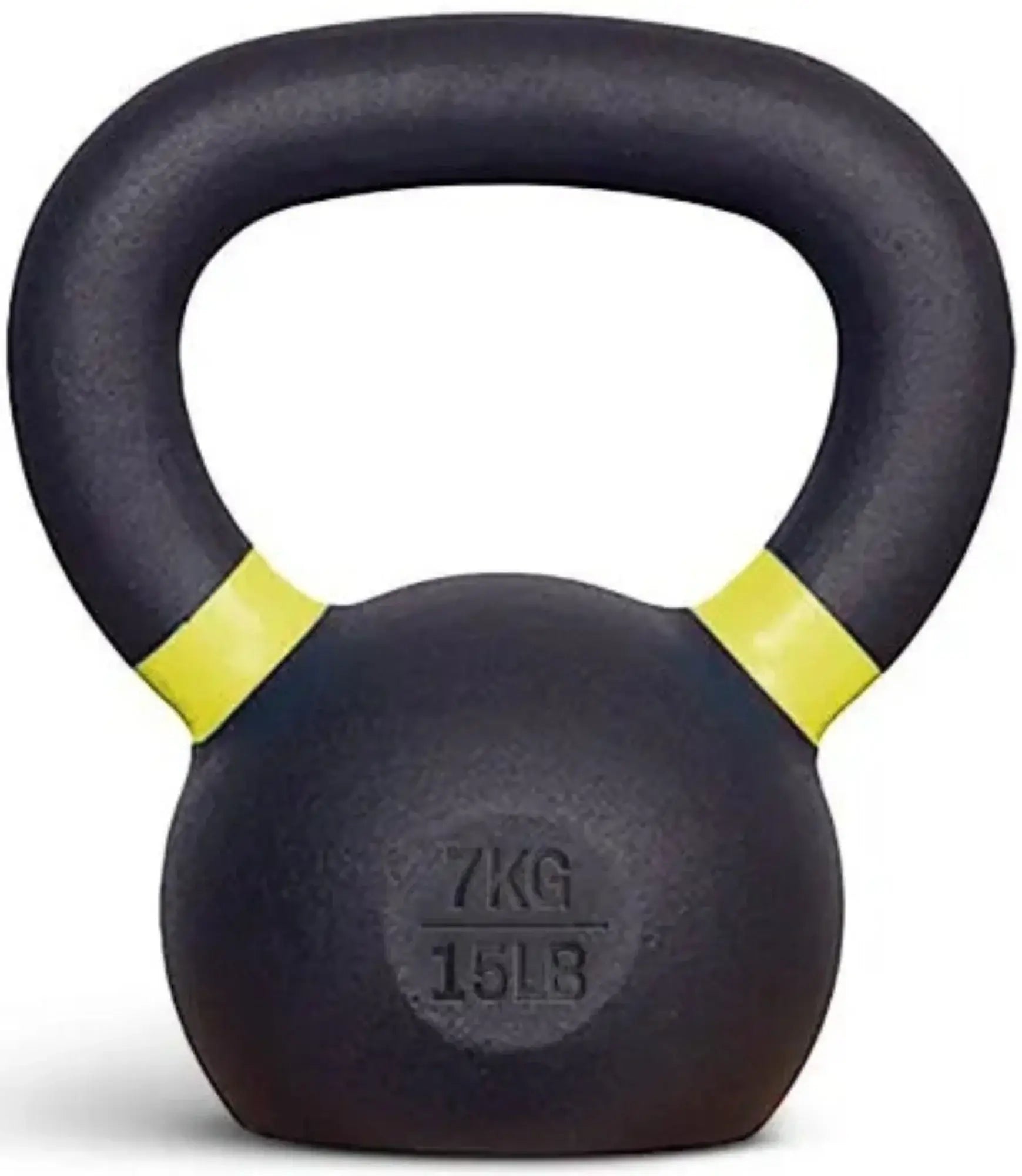 French Fitness - Cast Iron Kettlebell Set 5-30 lbs (New) - Front View