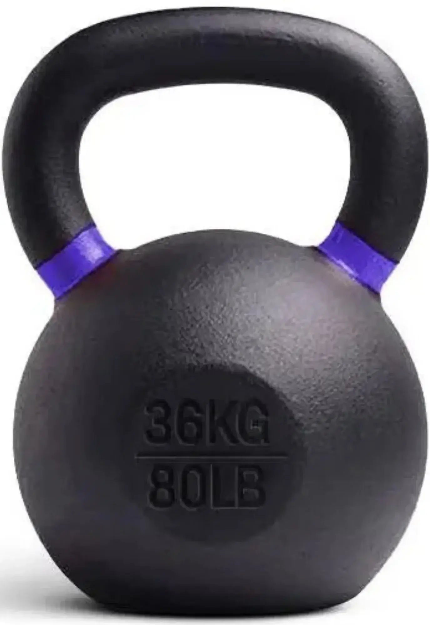 French Fitness - Cast Iron Kettlebell Set 5-80 lbs (New) - Front View