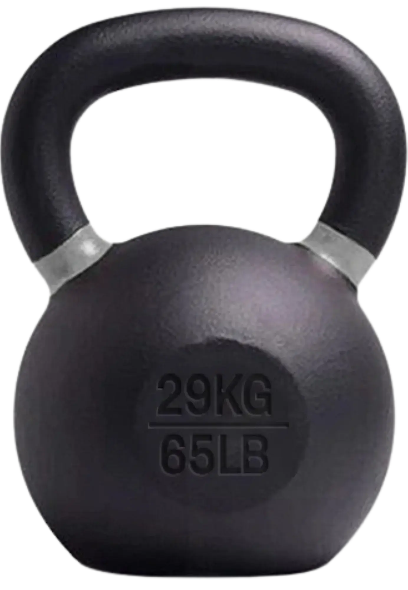 French Fitness - Cast Iron Kettlebell 65 lbs (New) - Front View