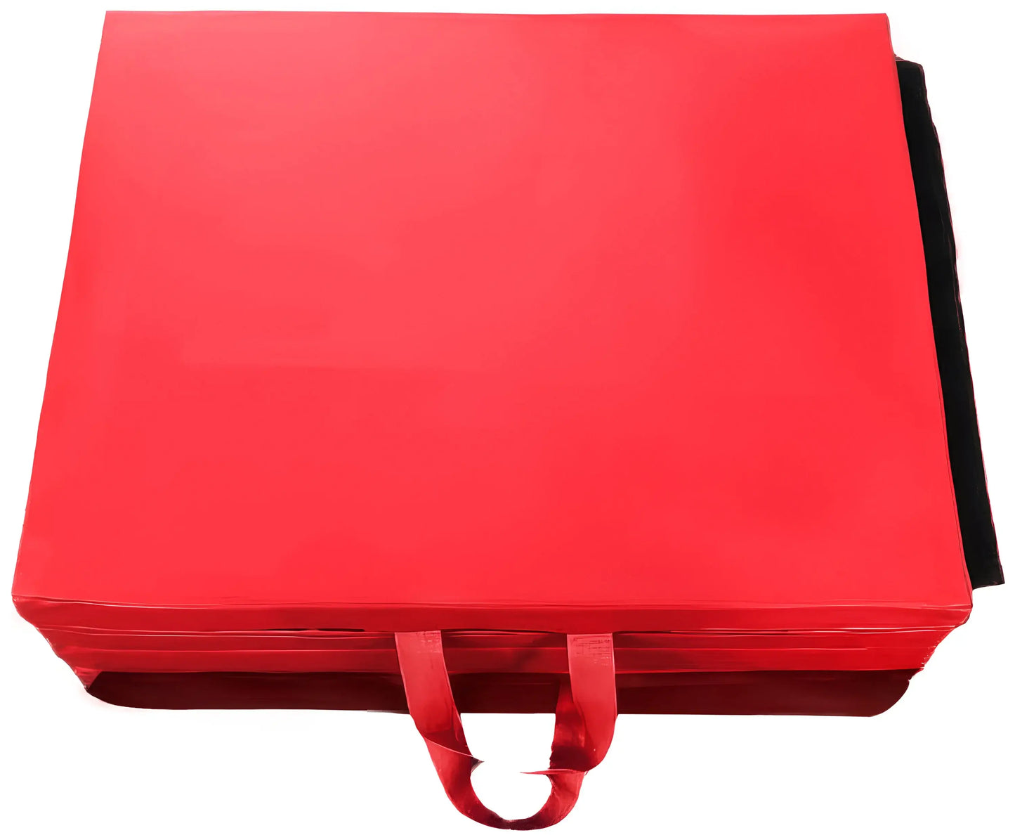 French Fitness - 8' x 4' x 2" Crash Mats - 3-Fold 4-Section Folding Gymnastics Mat (New) - Close Up View