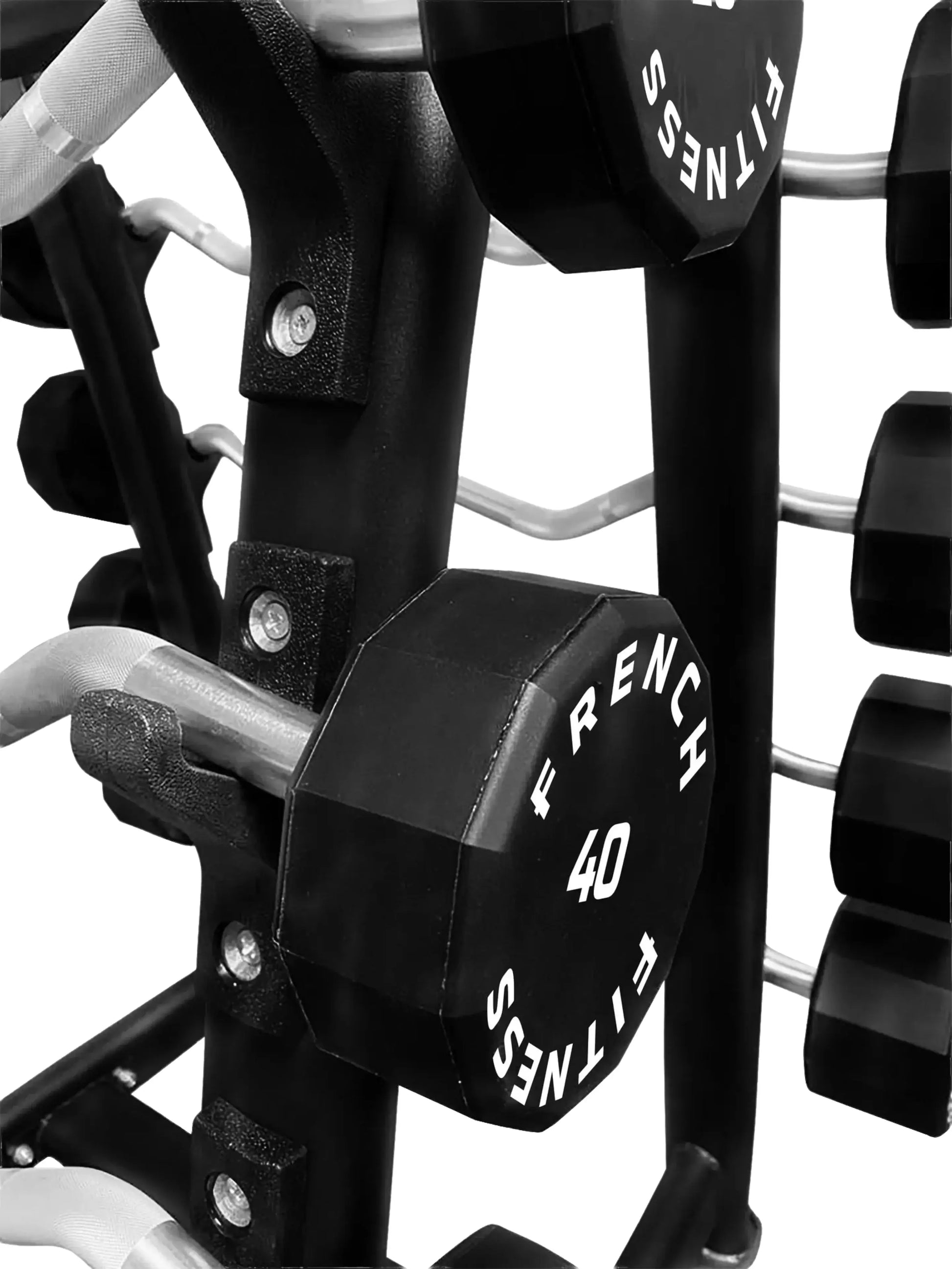 French Fitness Compact Barbell Rack (New) Image 6