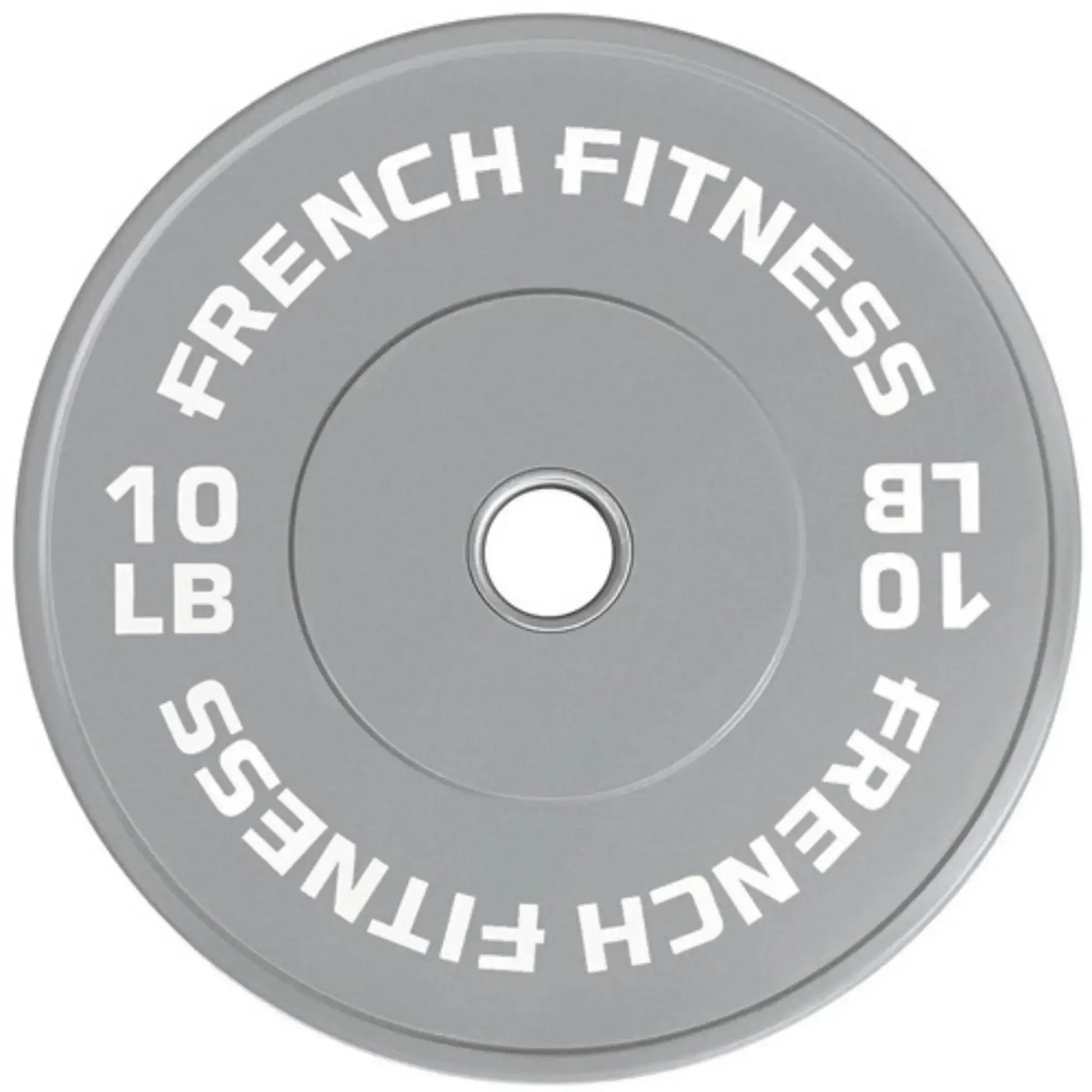 French Fitness Olympic Colored Bumper Plate 10 lbs (New) Image 2