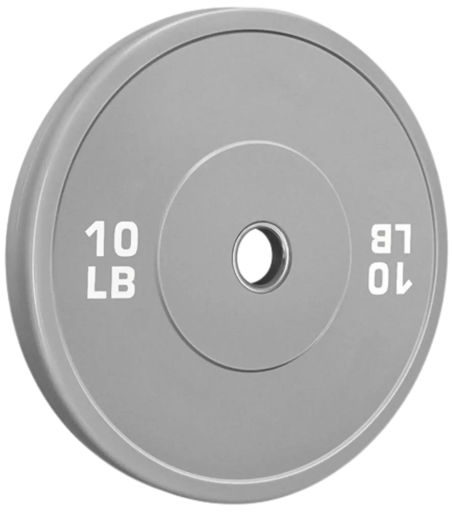 French Fitness Olympic Colored Bumper Plate 10 lbs - Blank (New) Image
