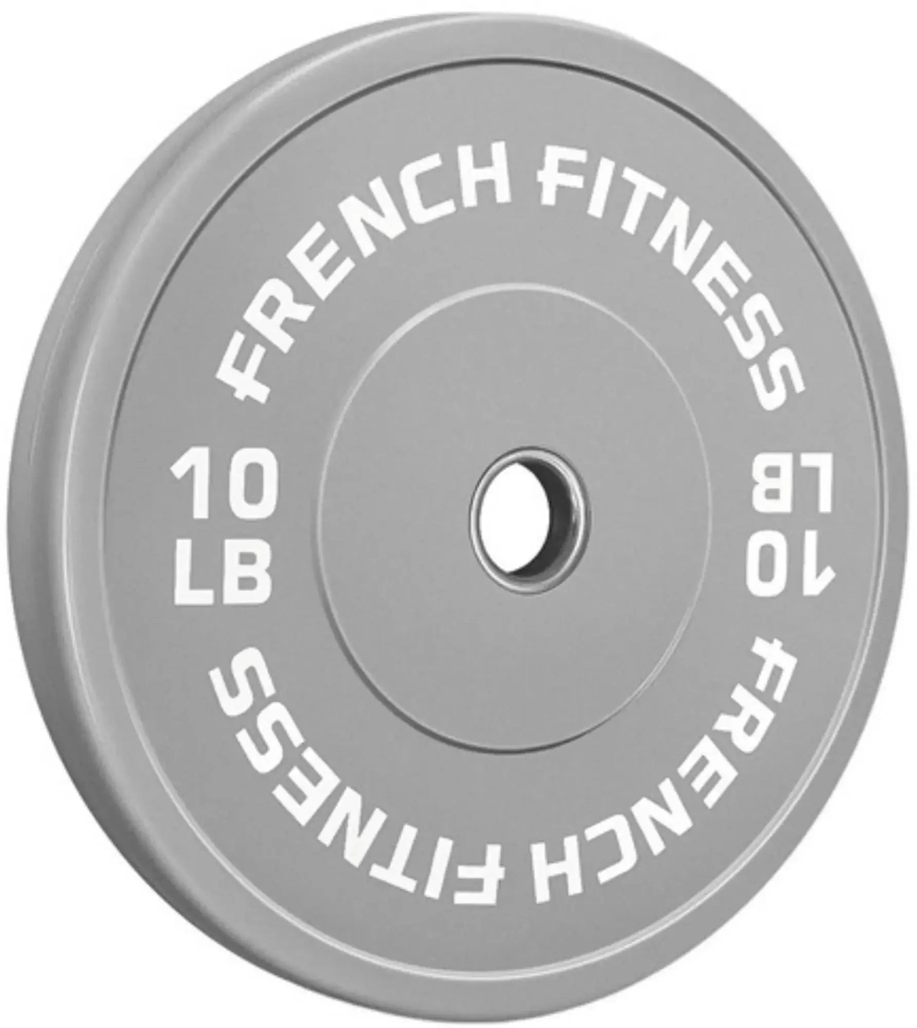 French Fitness Olympic Colored Bumper Plate Set 190 lbs (New) Image 3