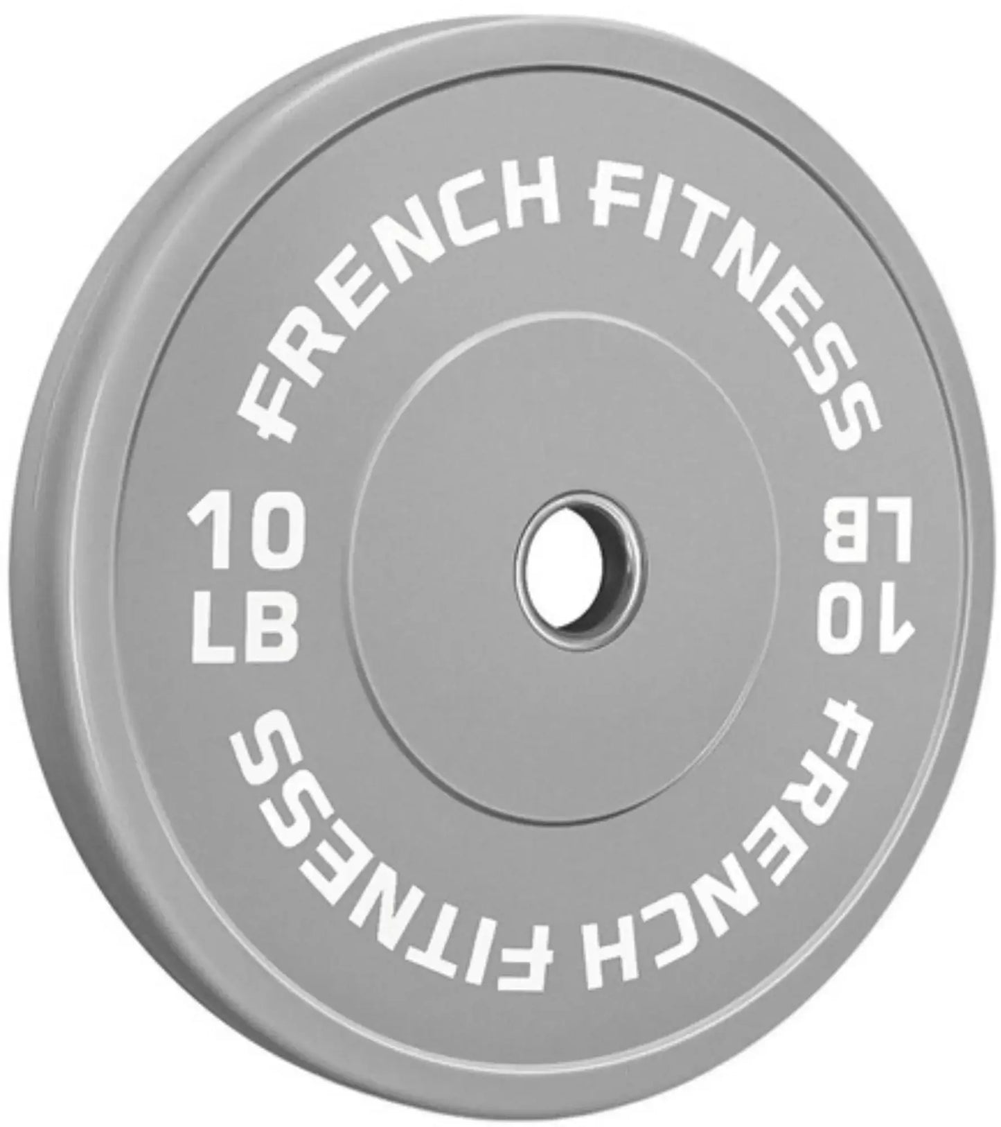 French Fitness Olympic Colored Bumper Plate Set 230 lbs (New) Image 2