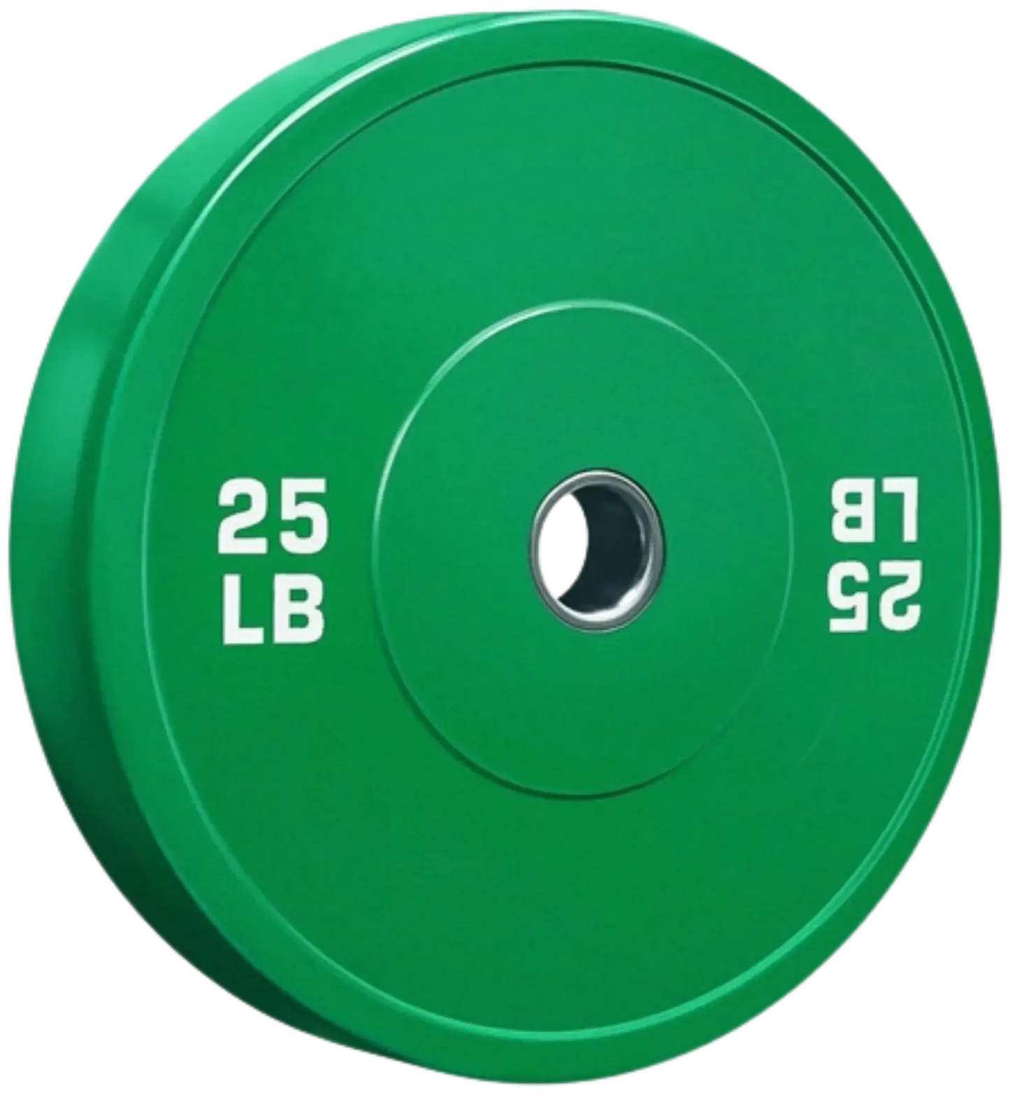 French Fitness Olympic Colored Bumper Plate 25 lbs - Blank (New) Image