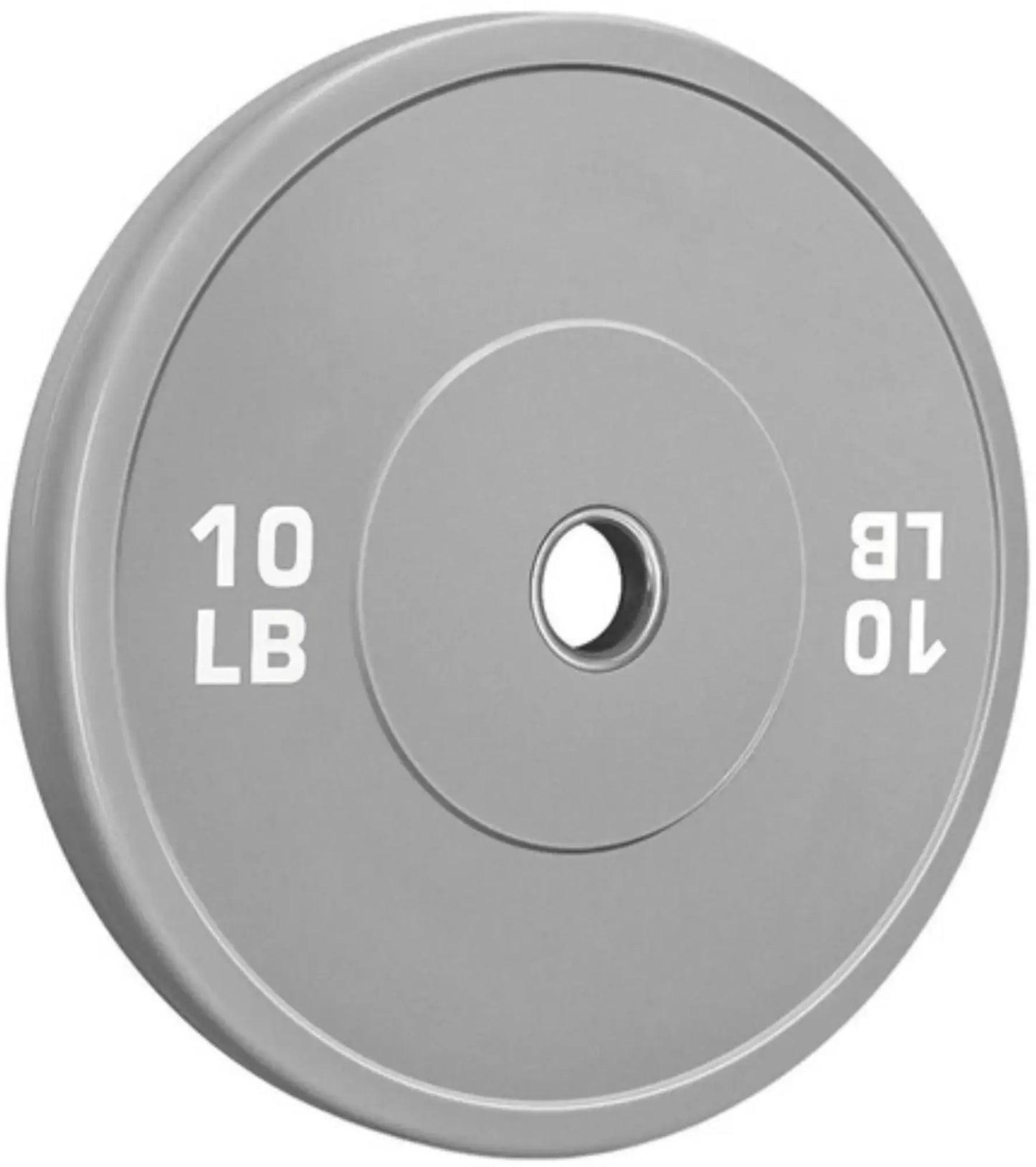 French Fitness Olympic Colored Bumper Plate Set 260 lbs - Blank (New) Image 2