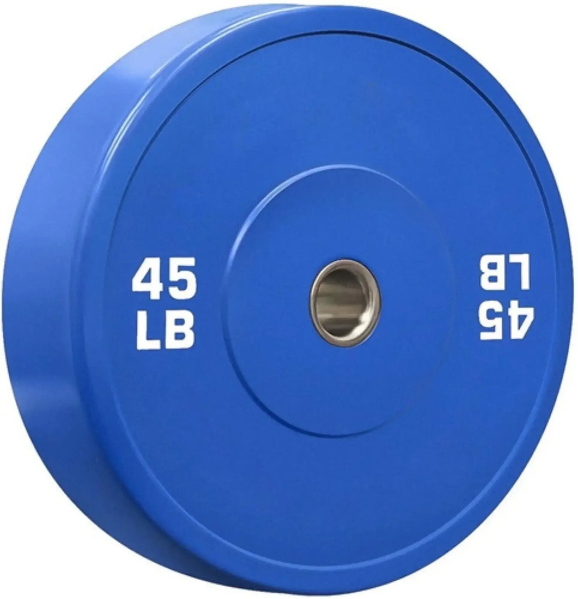 French Fitness Olympic Colored Bumper Plate Set 340 lbs - Blank (New) Image 5