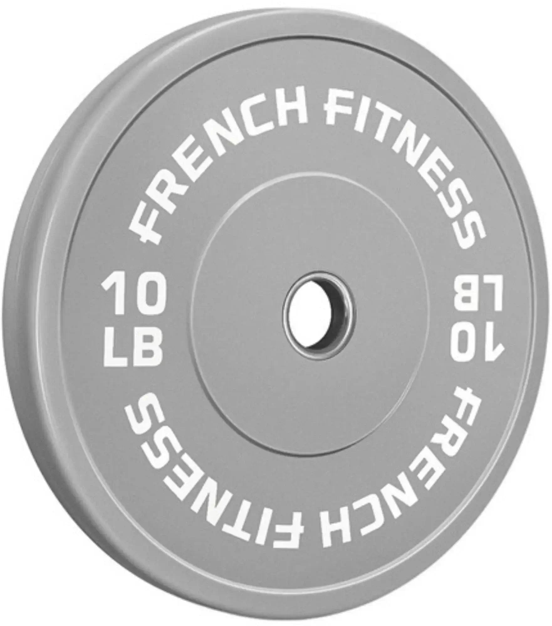 French Fitness Olympic Colored Bumper Plate Set 370 lbs (New) Image 2