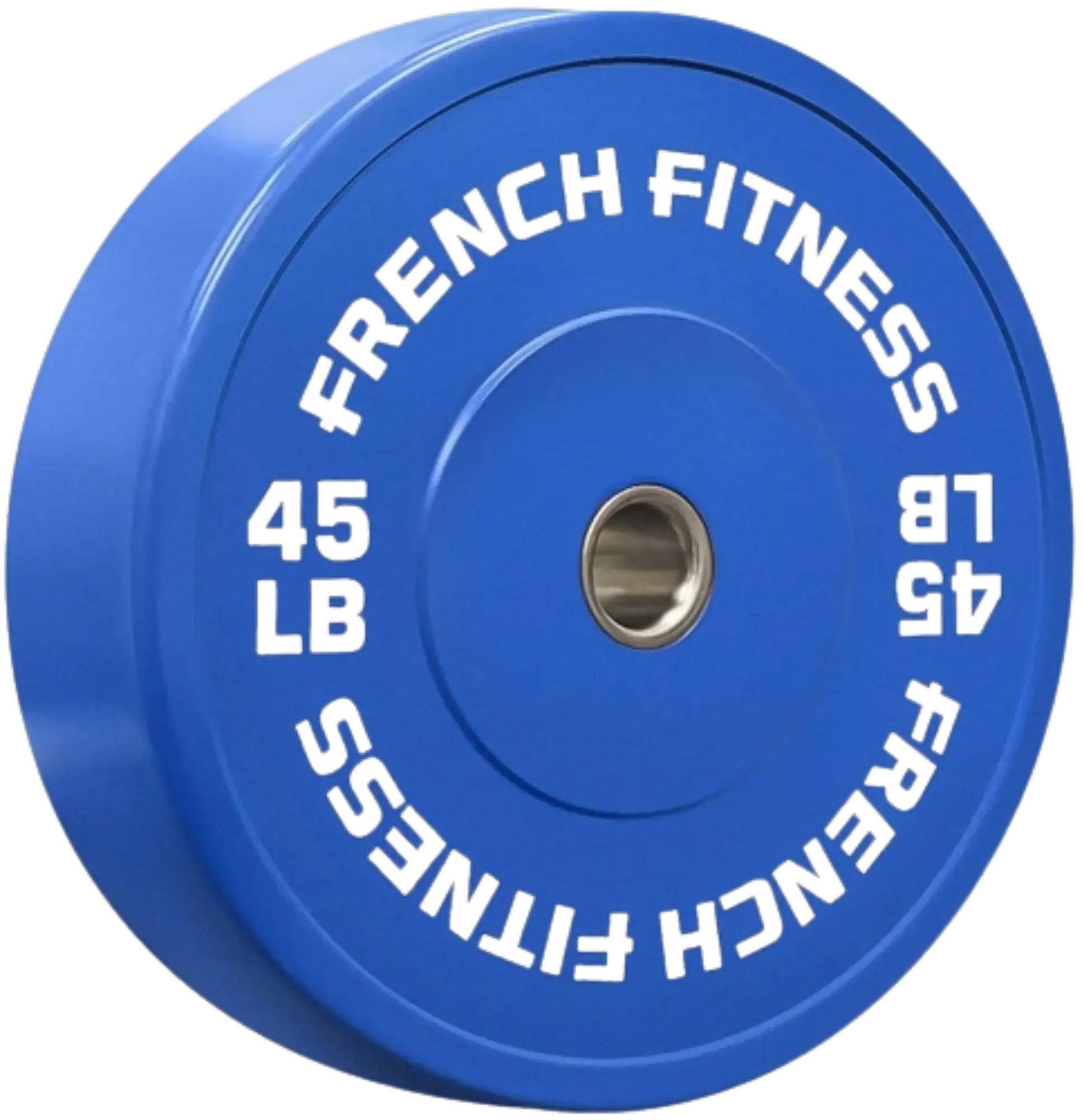 French Fitness Olympic Colored Bumper Plate 45 lbs (New) Image
